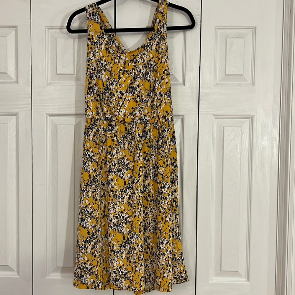 Kaileigh mustard dress